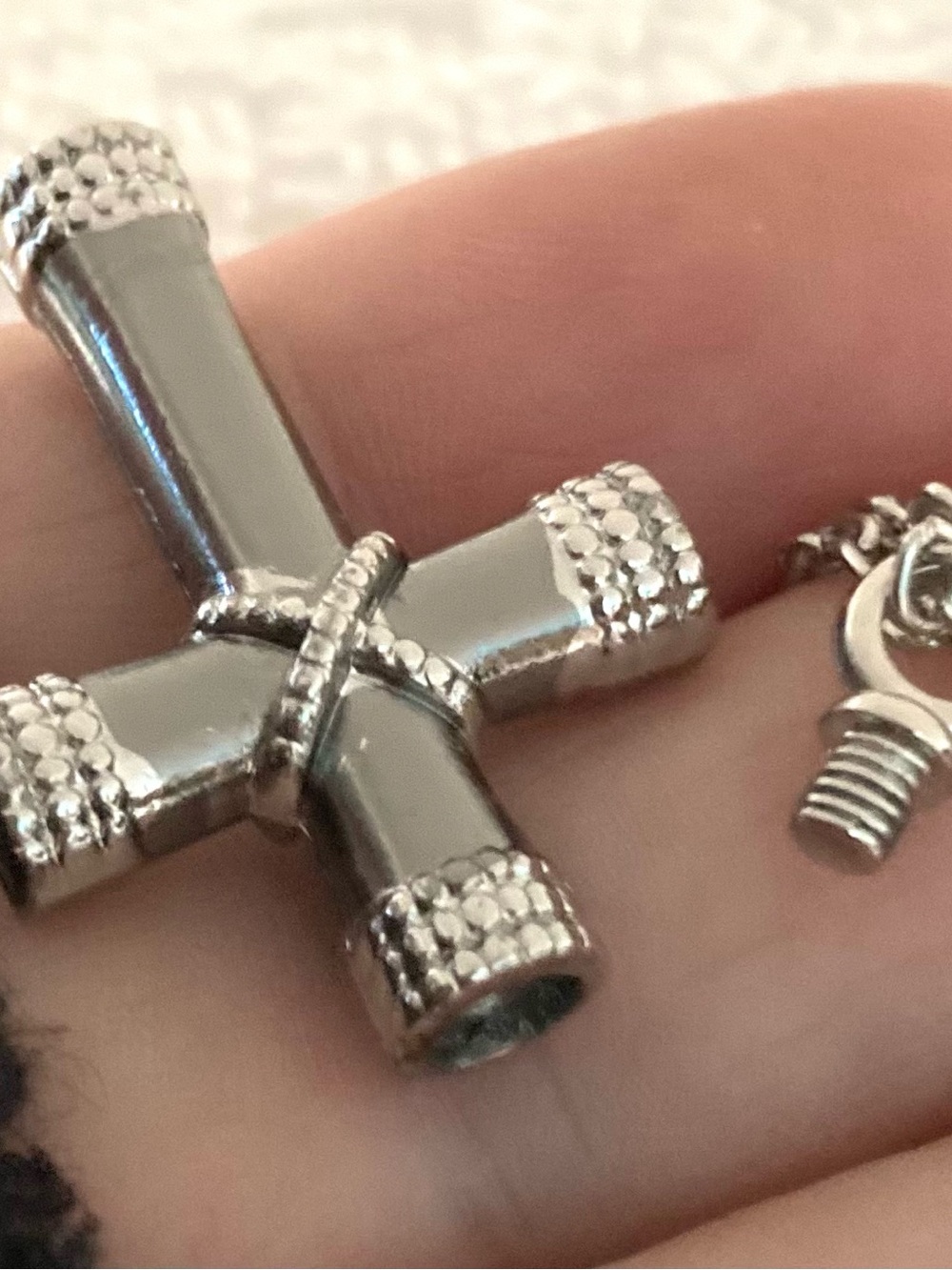 CROSS URN NECKLACE